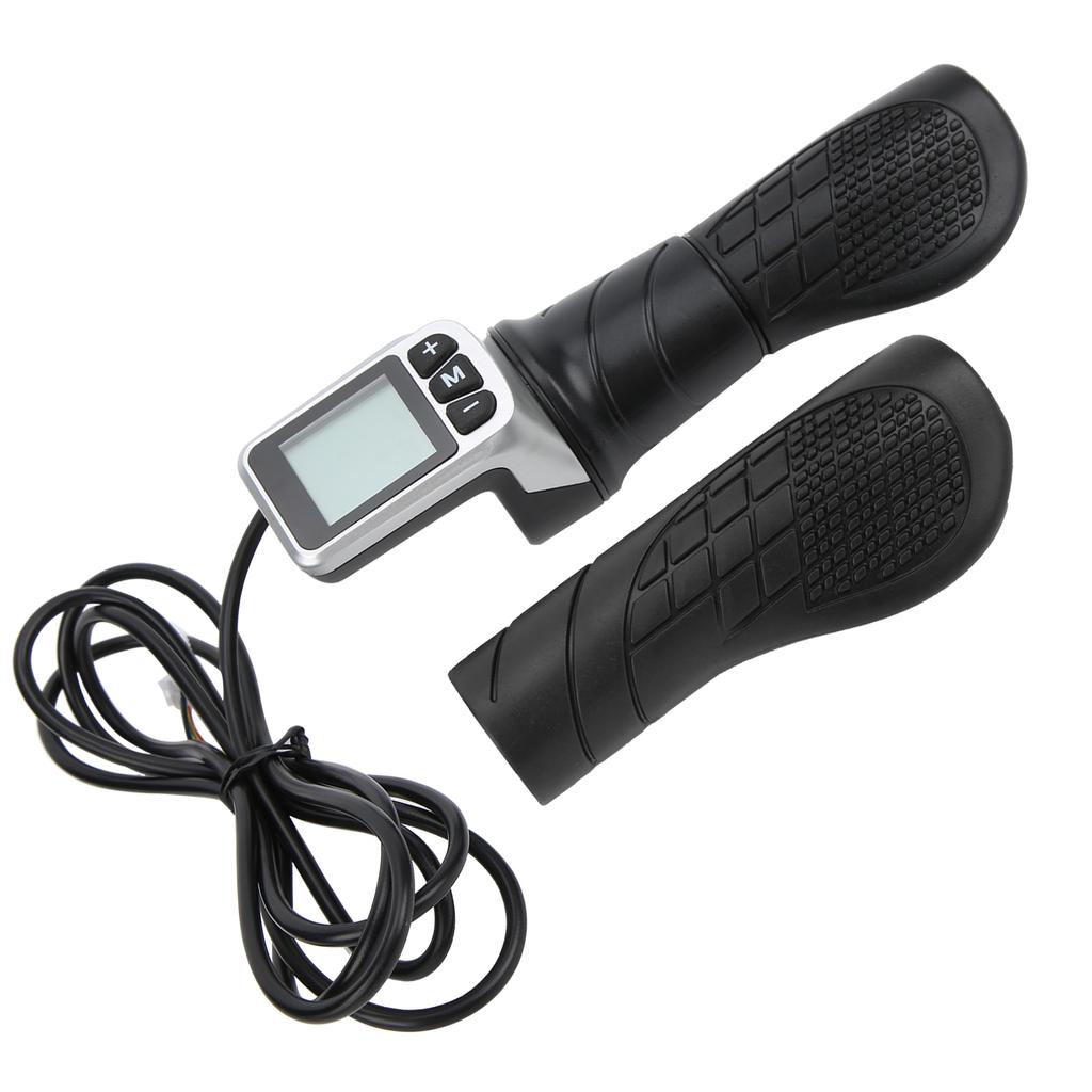 36V/48V 350W Brushless Controller with LCD and 124DX Half Twist Throttle Set for Electric Scooter