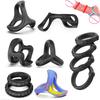 Penis Ring Silicone Cock Rings Delay Ejaculation Scrotal Binding Ball Stretcher Erection Enhancing Lock Cockring Sex Toy for Men
