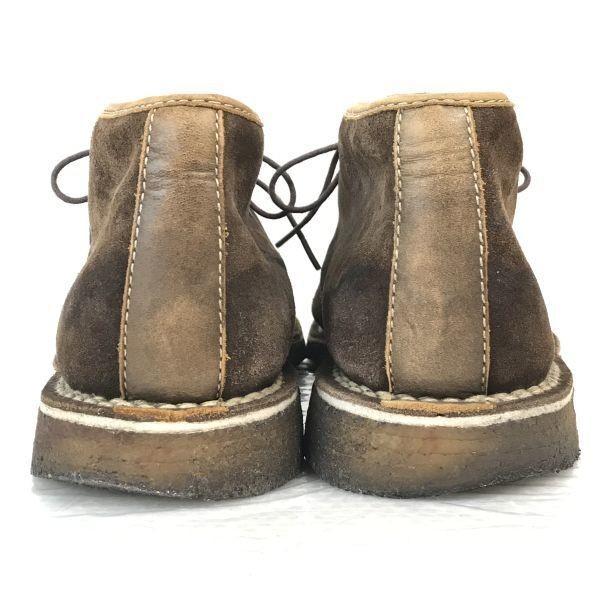 Simple Life Suede Crepe Sole Desert Boots [27.0/Brown] Chukka Shoes(USED)