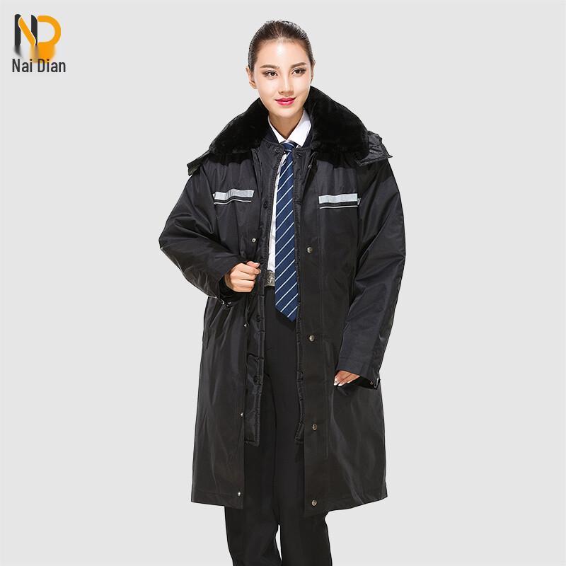 Men's Extended Winter Security Guard Padded Coat
