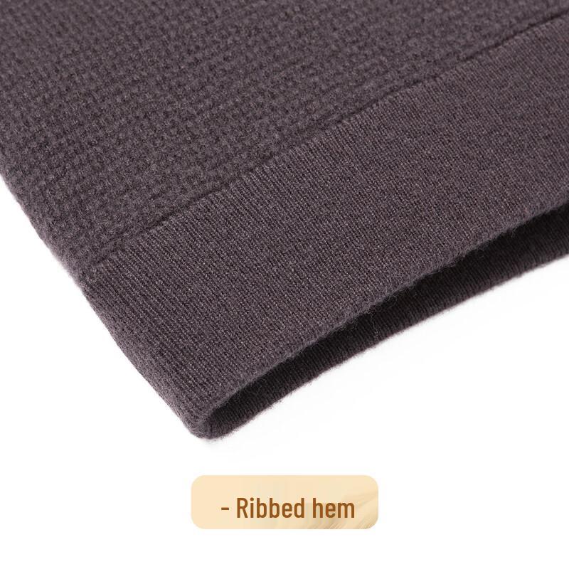 Cardigan bărbați lână cașmir amestec guler stand