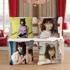 Actrice N-Nishino-Nanase Kussensloop Toon Cadeau Kussenhoes Slaapkamer Huis Sofa Stoel Zitdecoratie Kussensloop