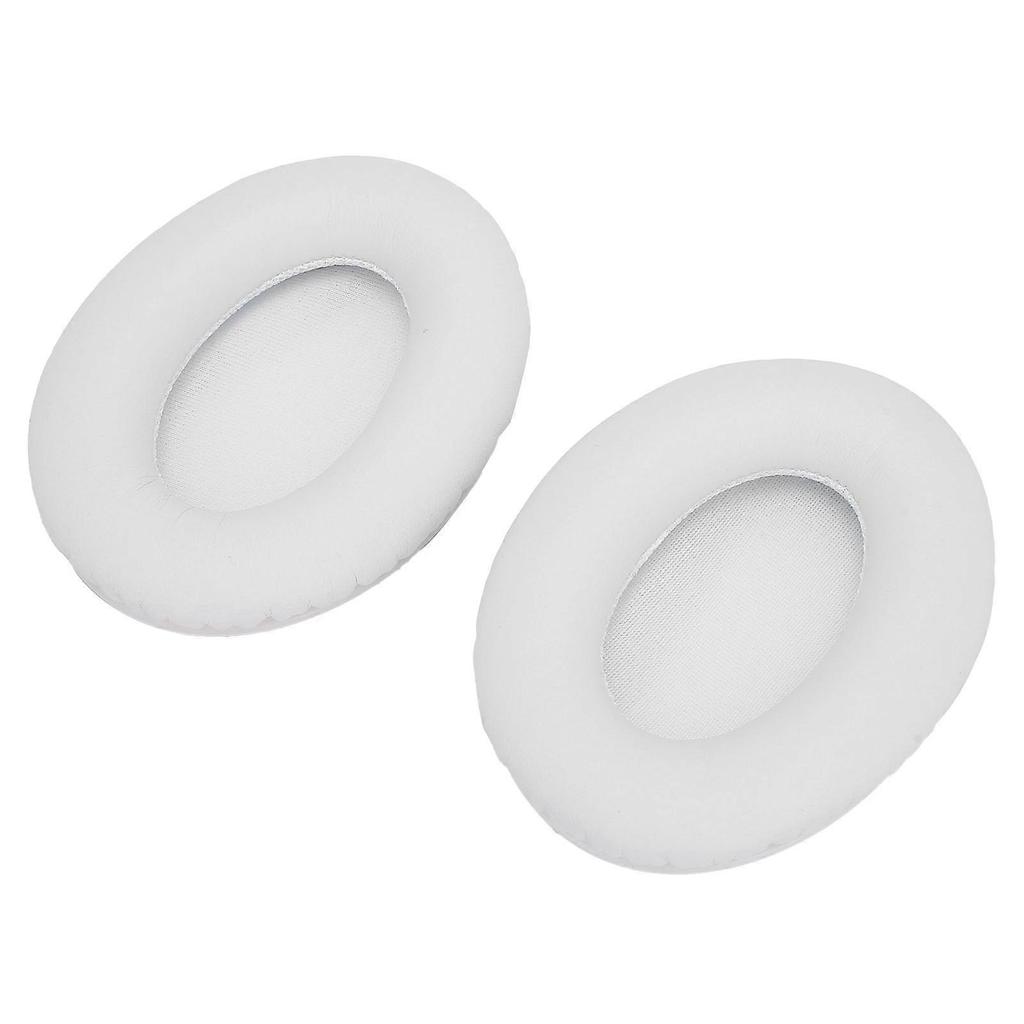 2 Pcs Ear Pads Replacement Cushion Headphone Accessories for Monster Studio Headset White