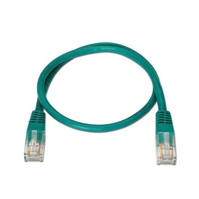Nanocable 10.20.0100-GR, 0.5 M, Cat5e, U-UTP (UTP), RJ-45, RJ-45, Green