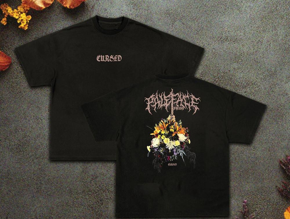 Cursed Album Paleface Swiss Band 2 sided 100% Cotton Adult T-Shirt MK477 Unisex T-Shirt M