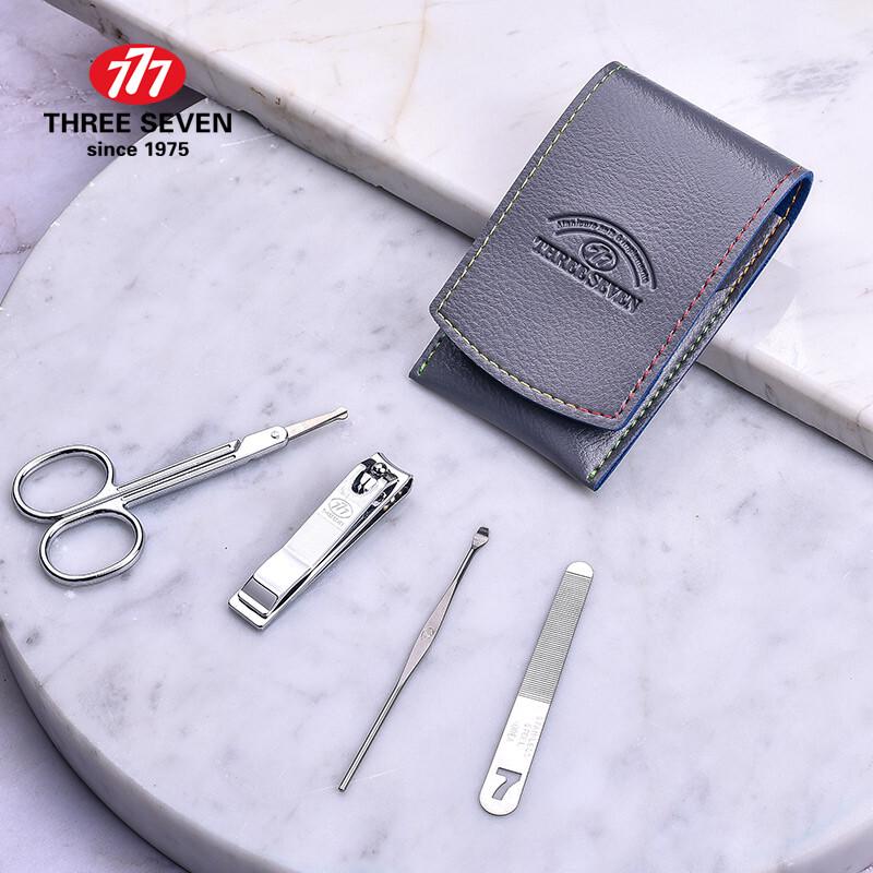 Three Seven Carbon Steel Nail Care Set
