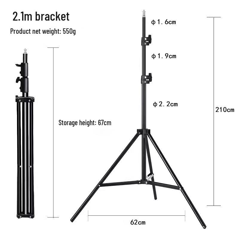 Mobile Phone Tripod & Stand: Selfie, Vlogging & Photo Shooting Holder; Multifunctional for Live Streaming & Interviews.