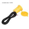 Motorcycle Handle Bar Phone Holder Waterproof USB     12V with   (Yellow)