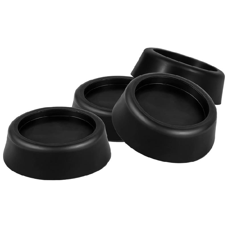 Silicone Anti-Vibration Pads for Washer and Dryer, Strong Suction Cup Non-Slip Feet, Noise Reducing Heightening Shock Absorber