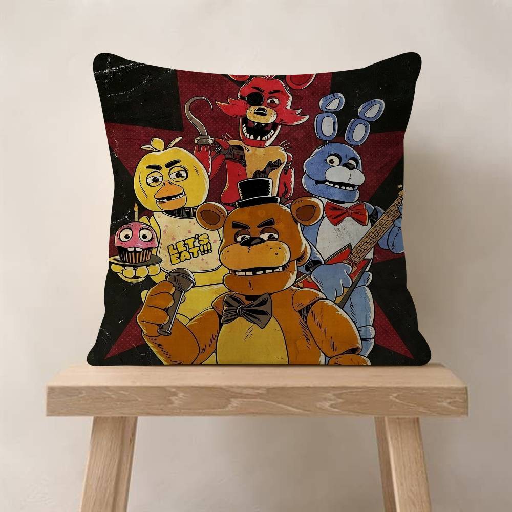 Fnaf Five Nights At Freddys M Pillowcase Toon Gift Cushion Cover Bedroom Home Sofa Chair Seat Decor Pillow Case