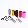 2 Way Brake Coupling Fitting Durable Aluminum Alloy Hydraulic Oil Hose Extender Adapter for ATV UTV Modification Use