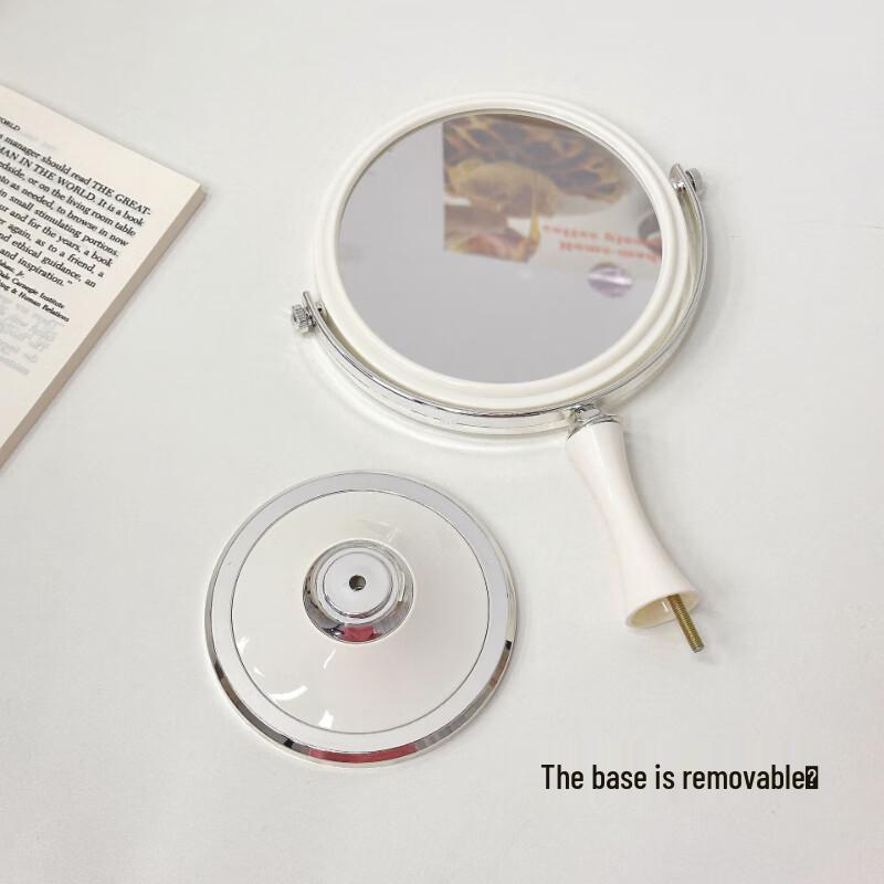 Vintage Rotating Double-Sided Magnifying Makeup Mirror