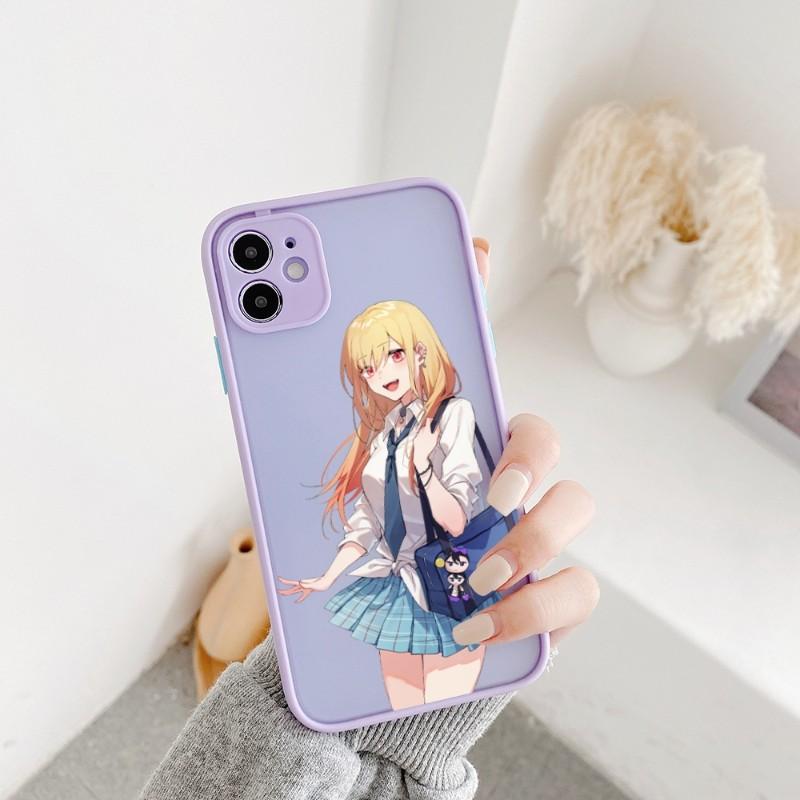 Beichuan Marlene Phone Case For IPhone 14 13 12 11 Mini Pro Max XS X Max XR 8 7 Plus SE 2022 Skin Color Phone Cover
