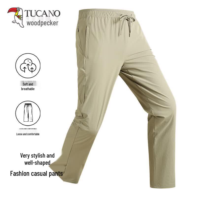 Tucano Men's Ice Silk Breathable Quick-Dry Casual Pants