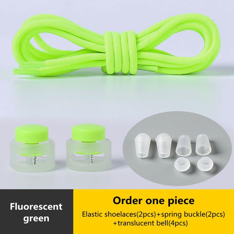 Elastic Round Lock Shoe Laces No Tie Shoelace Children's Sneakers Shoelaces Without Ties Kids Adult Laces for Shoes Shoestrings