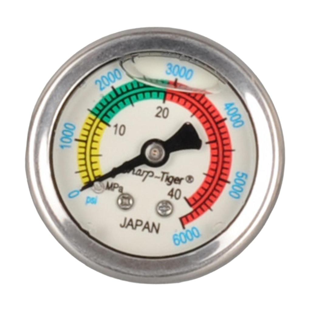 High Pressure Air Pump Gauge Easy to Read Accurate Pressure Inflator Gauge