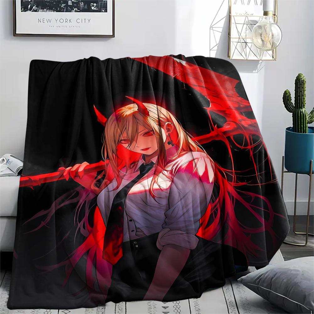1PC DARLING In the FRANXX Zero Two Print Flannel Blanket, High Quality All Seasons, Home Decor, Warmth and Comfort, Perfect for Christmas Gifts