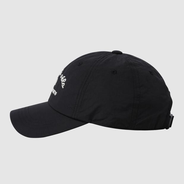 LECOQ Arch Lettering Lightweight Ball Cap - Black Qr323Acp72