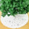 Christmas Tree Skirt, Plush, High-end Tree Skirt Decoration