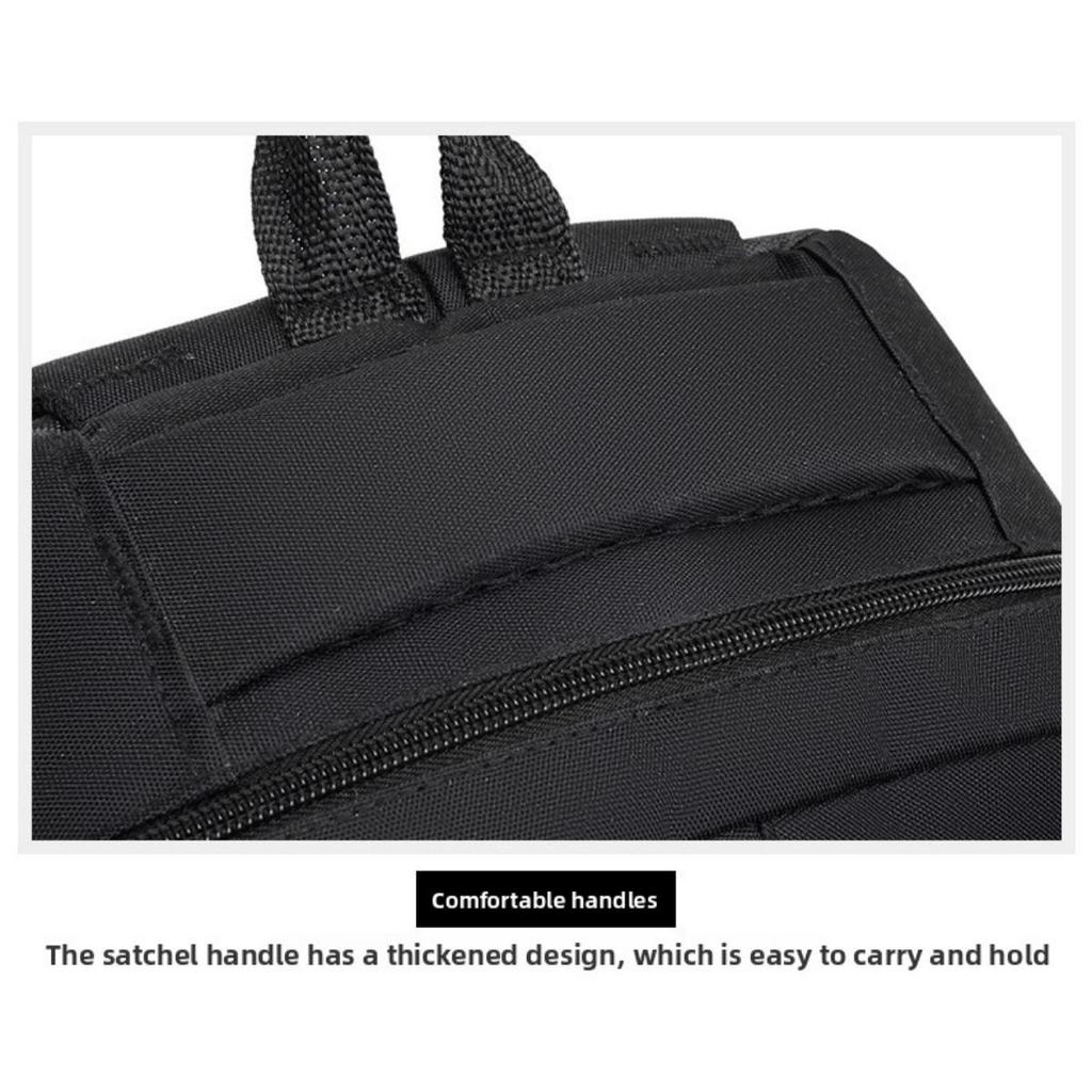 Unisex Casual Backpack - Durable Nylon Multi-Pocket Travel Bag , Ergonomic Shoulder Straps & Zipper Closure for Business Trips, Short-Distance Travel