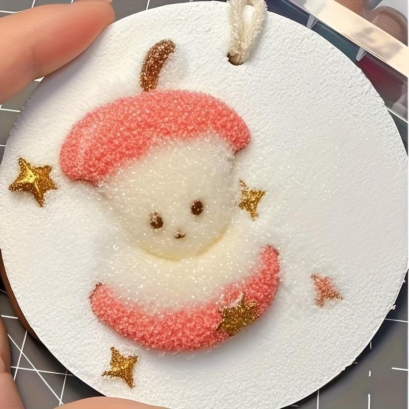 Carta Artistica 3D Fai da Te, 10 Pezzi Carta da Disegno Espandibile Attivata dall'Acqua, Carta Pittorica Creativa Fatta a Mano con Texture Espansa in Schiuma 3D