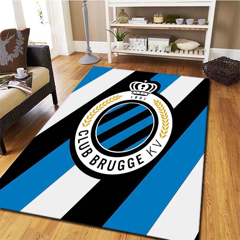 Club Brugge KV Carpet Rug for Living Room Bedroom Home Sofa Decoration,Kids play Non-slip Floor Mat