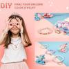 Cross Material Bracelet Beading Kit for Kids - DIY Stringing Beads Jewelry Set