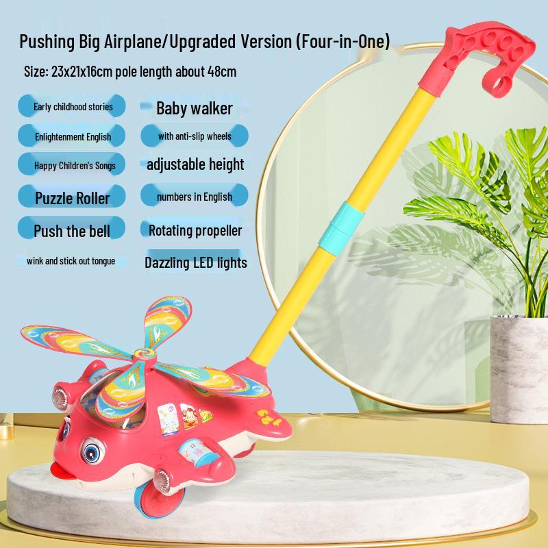 Charming Duck Push-Along Toy for Toddlers