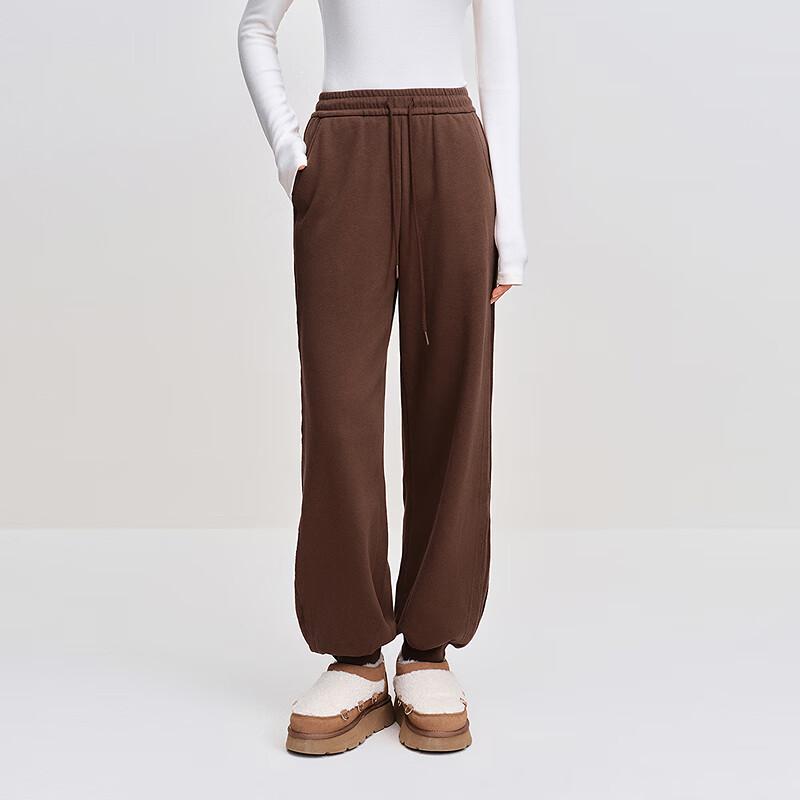 Ledin Retro Maillard Style Straight-Leg Cuffed Casual Pants