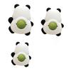 Catnip Ball Toy for Kittens and Adult Cats, Self-entertaining and Boredom-relieving, Wall-mounted, Cute Panda Cat Teaser Stick