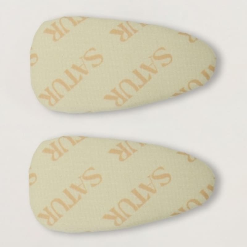 

SATUR (W) Classic Logo Hairpin Set_Cream FREE