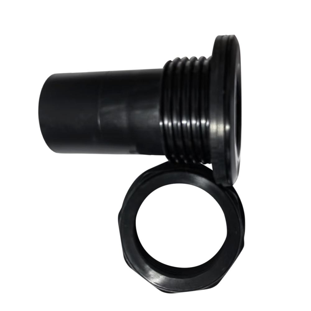 kegland 40mm Plastic Bulkhead with Barb/plug Black Connector Beer Brewing Accessory Bar Tools