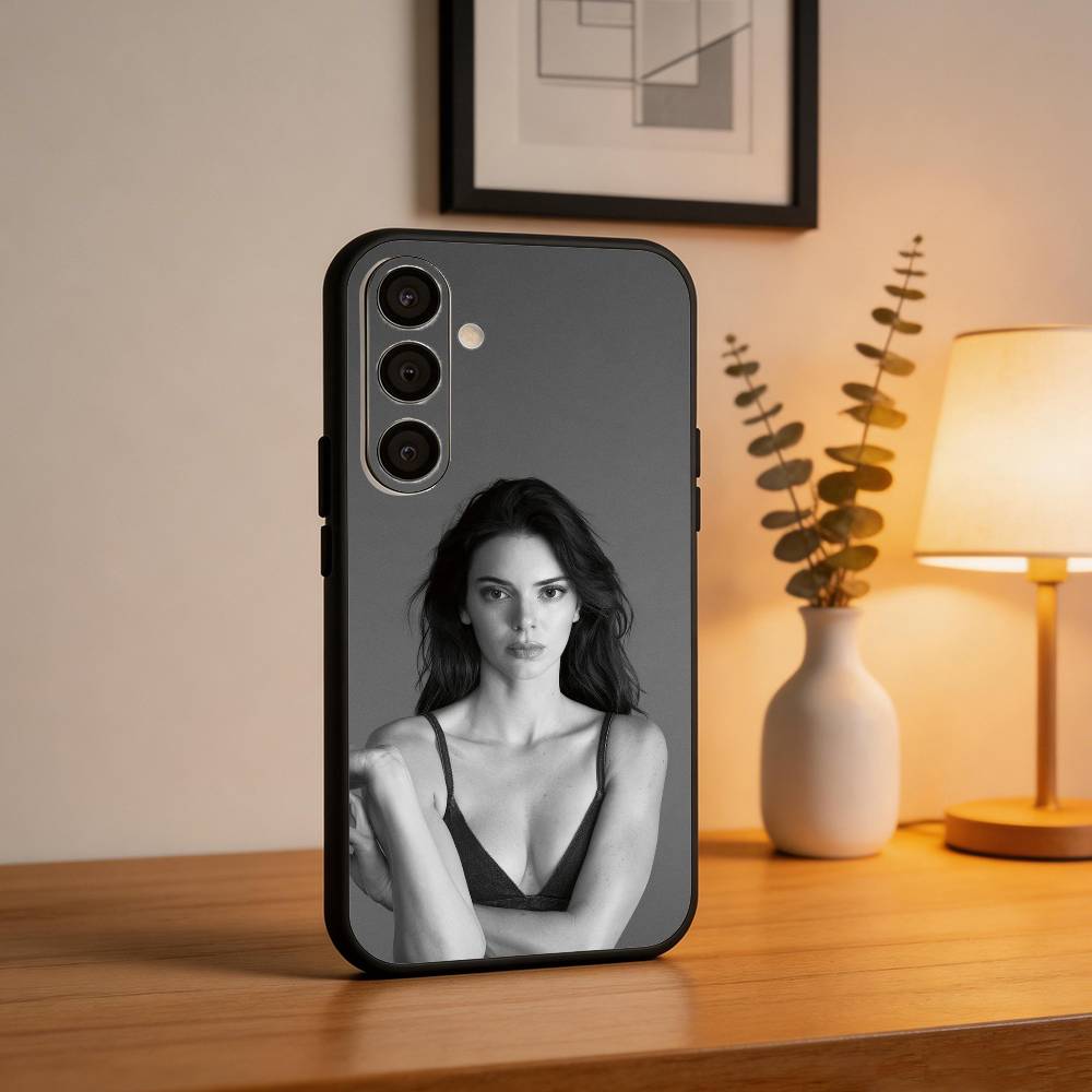K-Kendall J-Jenner  Phone Case For Samsung  A73,A21s,A22,A31,A32,A52,A53,A71,A80,Soft Black Shell Samsung a22 5g