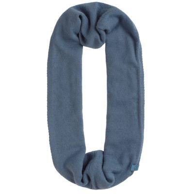 Yulia Knitted Infinity Scarf, Xale azul feminino
