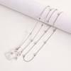 European and American E-commerce Masks Hanging Chain Glasses Hanging Chain Glasses Chain Mask Chain Glasses Metal Hanging Chain