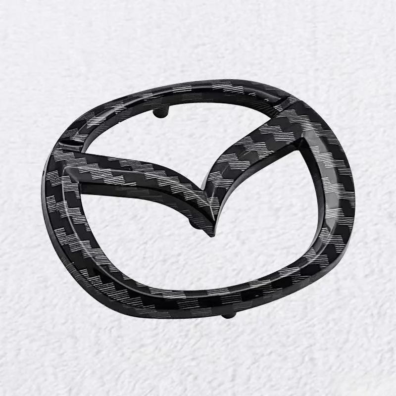 

3D ABS for Mazda 57x45mm Car Steering Wheel covers emblem Sticker steer wheel Badge Decal styling auto Accessories