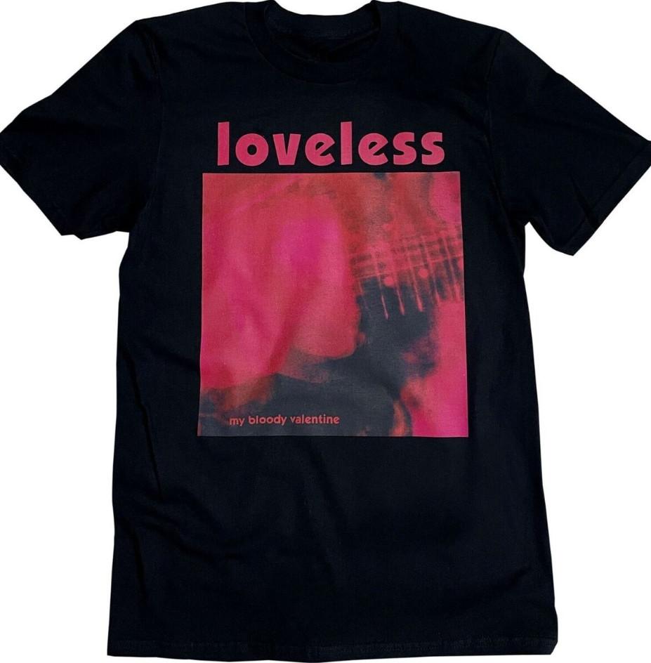 

My Bloody Valentine black loveless T-shirt, size S-4XL M
