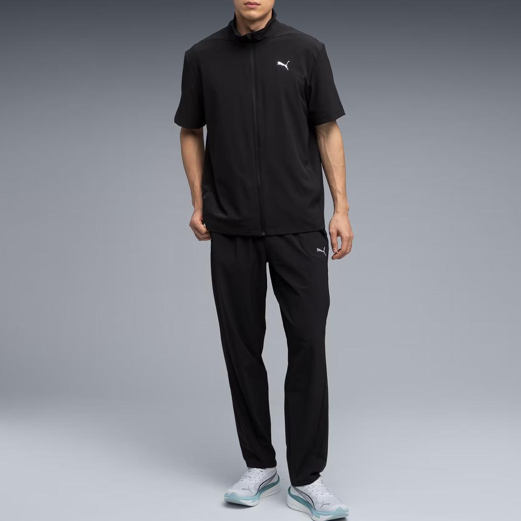 Puma Flex Training Lightweight Woven Short Sleeve Quick Dry Shirt Men tops 528807-01