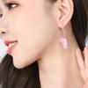 1 Pair Pendant Earrings Sweet Personality Ear Decoration Funny Cartoon Cat Girls Hook Earrings Jewelry Accessory