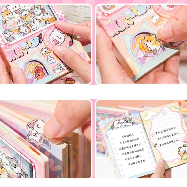 Gachapon Machine Notepads Pocket Journal 160 Pages Cartoon Planner For Daily Journaling Sketching Note Taking