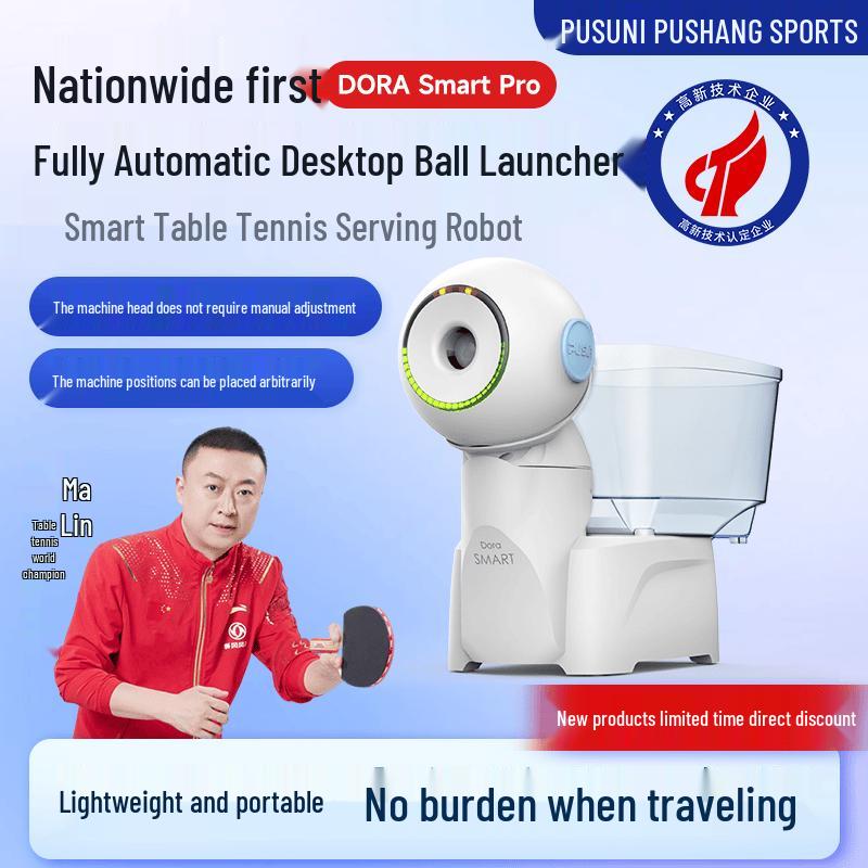 DORA SMART Portable Smart Table Tennis Robot