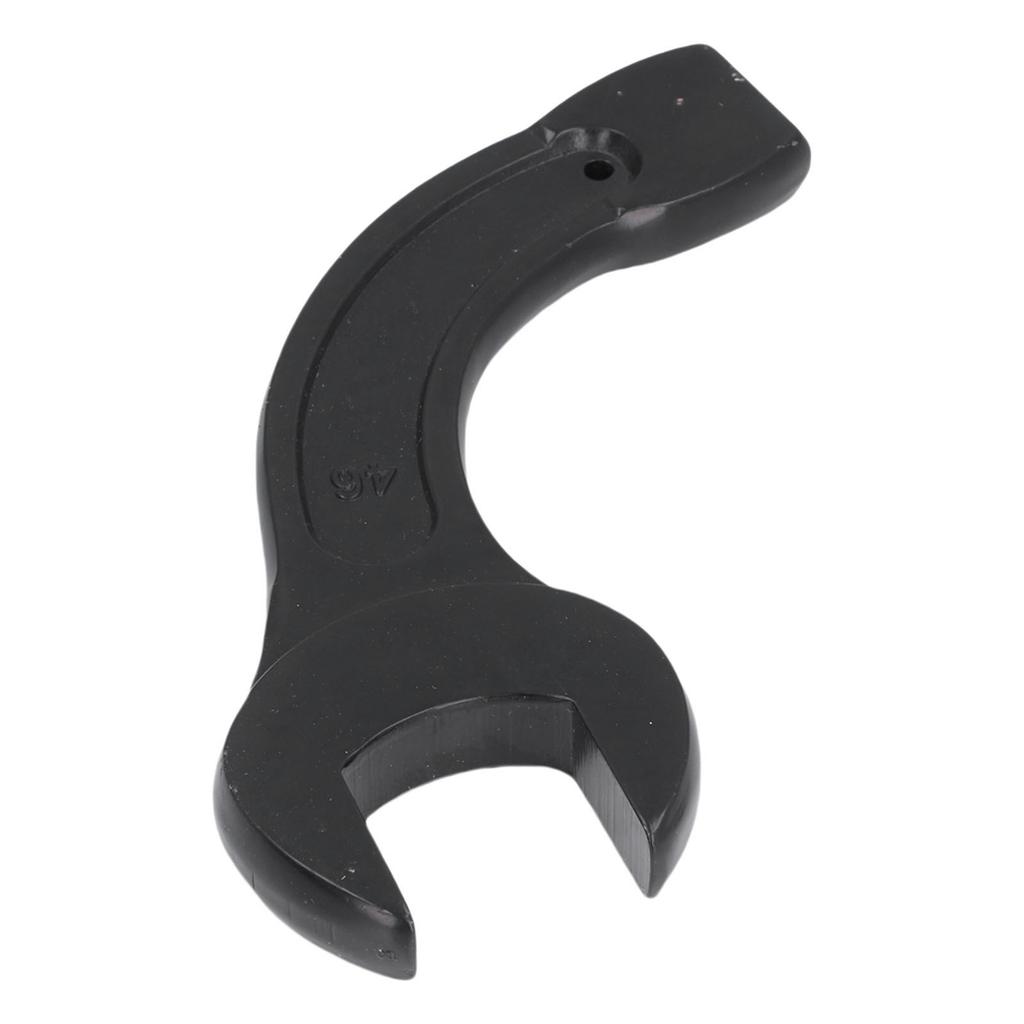 Open Tapping Wrench High Carbon Steel Heavy Duty Bent Handle Single Head Wrench for Repair Maintenance 46mm   1.81in