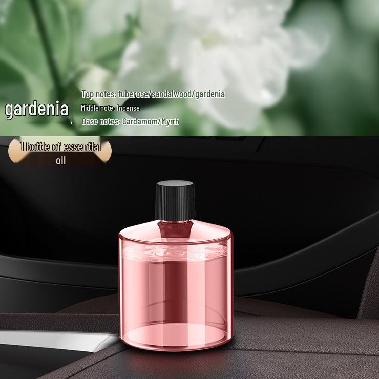 Automatic Car Aromatherapy Humidifier: Starts/Stops with Vehicle