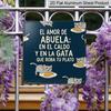 2D Flat- 1pc, Vintage Metal Aluminum Sign From Grandma'S Kitchen, Decorative Plaque and Ornament, Gourmet, Retro Style, Present Food Lovers