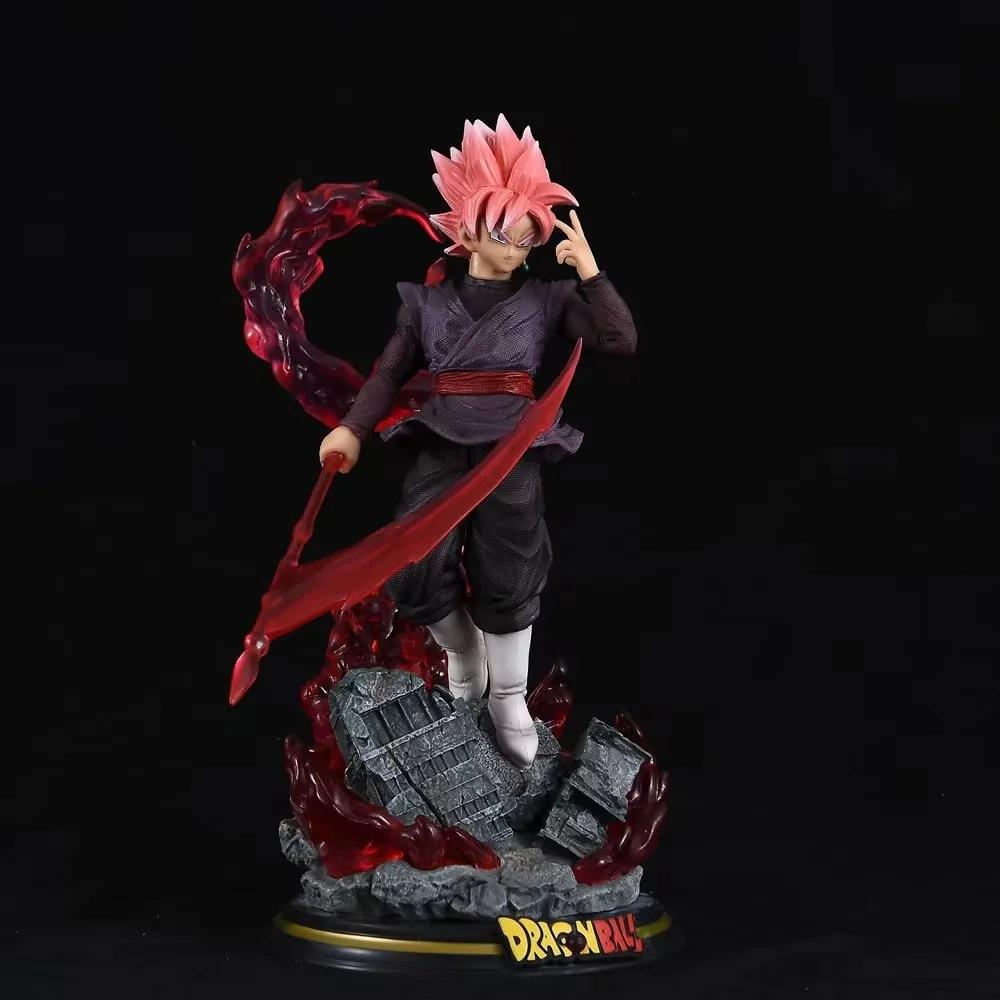 Super Saiyan GK Tyrannosaurus, Pink Goku, Glowing, Statue, Model, Scene, Boxed Figure