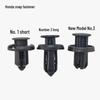 Snap-on Plastic Nylon Clips for Honda Front Bumper Guard