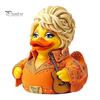 Ikona country hudby Pamětní dárek Parton Duck, Figurka Dolly Duck, Soška, Malý stolní dekorativní prvek s tématem kytary Socha pro