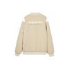 Skechers New Year Series Color Block Letter Print Single-Breasted Baseball Cotton Jacket Unisex jackets Irish-Cream L124U054-028R