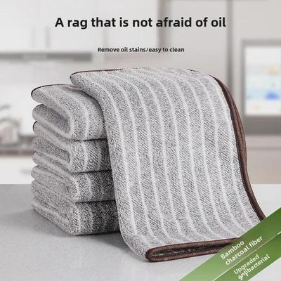 Torchon de cuisine antiadhésif, sans huile et sans peluches - Serviette de nettoyage très absorbante