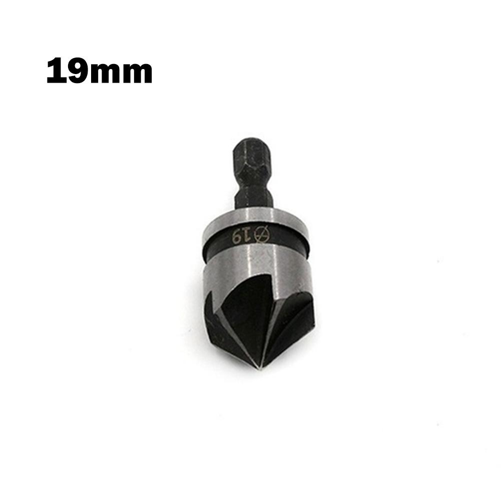 12/16/19mm Drill Bit 90 Degree Carbon Steel Drilling